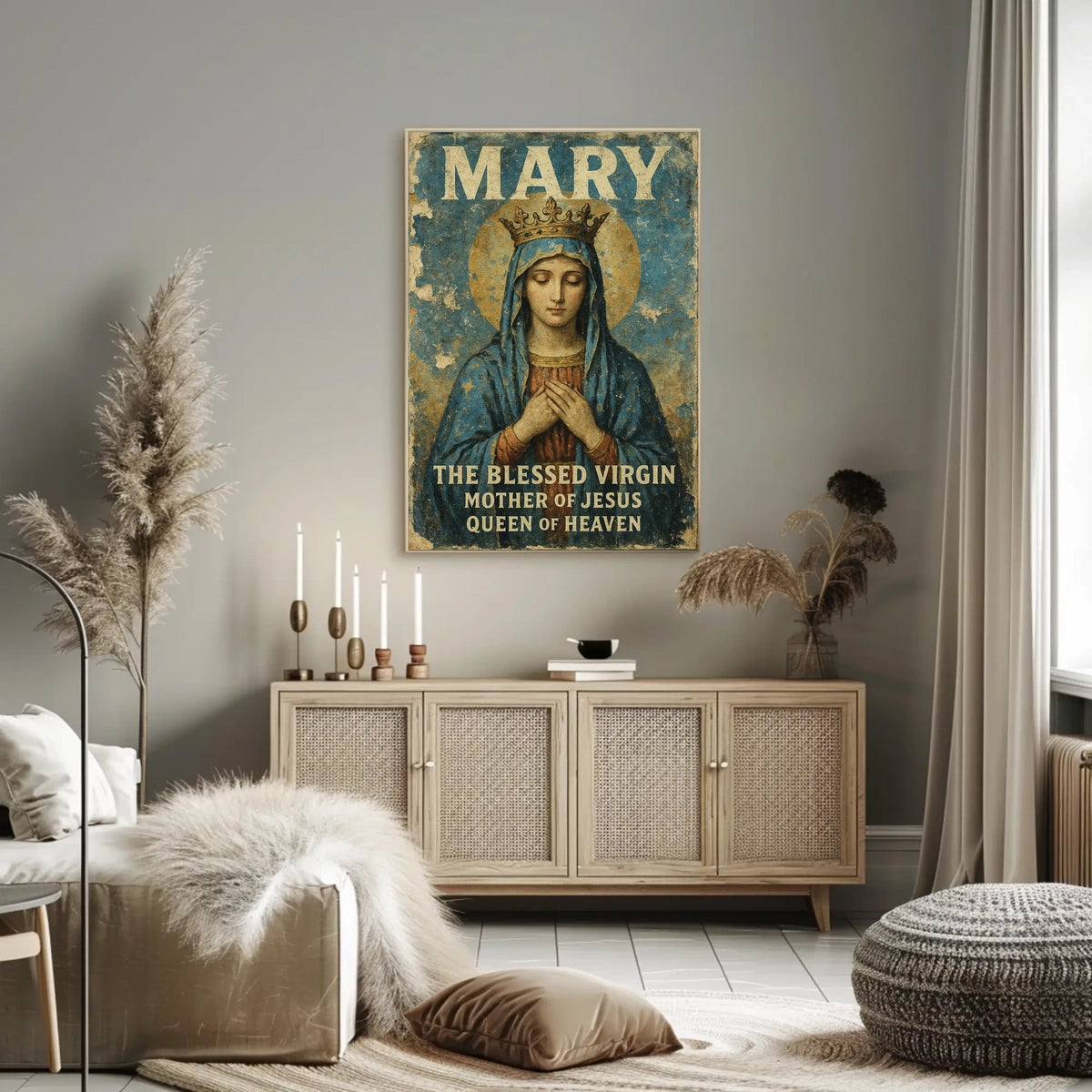 Mary The Blessed Virgin Poster