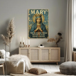 Mary The Blessed Virgin Poster