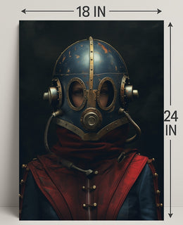 Steampunk Explorer Poster PosterGoat
