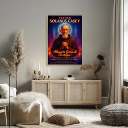 Father Solanus Casey Poster PosterGoat