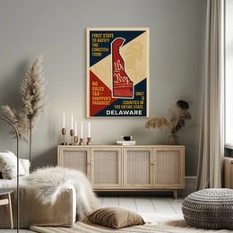 Delaware Constitution Ratification Poster PosterGoat