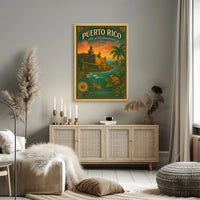 Puerto Rico Isle Of Enchantment Poster