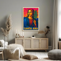 Santa Ana Saint Poster