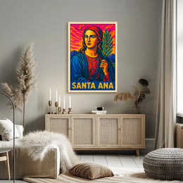 Santa Ana Saint Poster