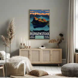 Bürgenstock Scenic Swiss Retreat Poster