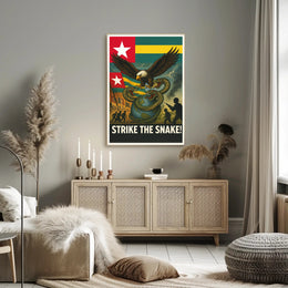 Strike the Snake! Poster PosterGoat