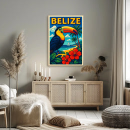Belize Tropical Paradise Poster