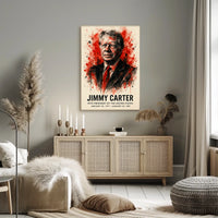 Jimmy Carter 39Th President Poster