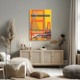 San Francisco Travel Poster