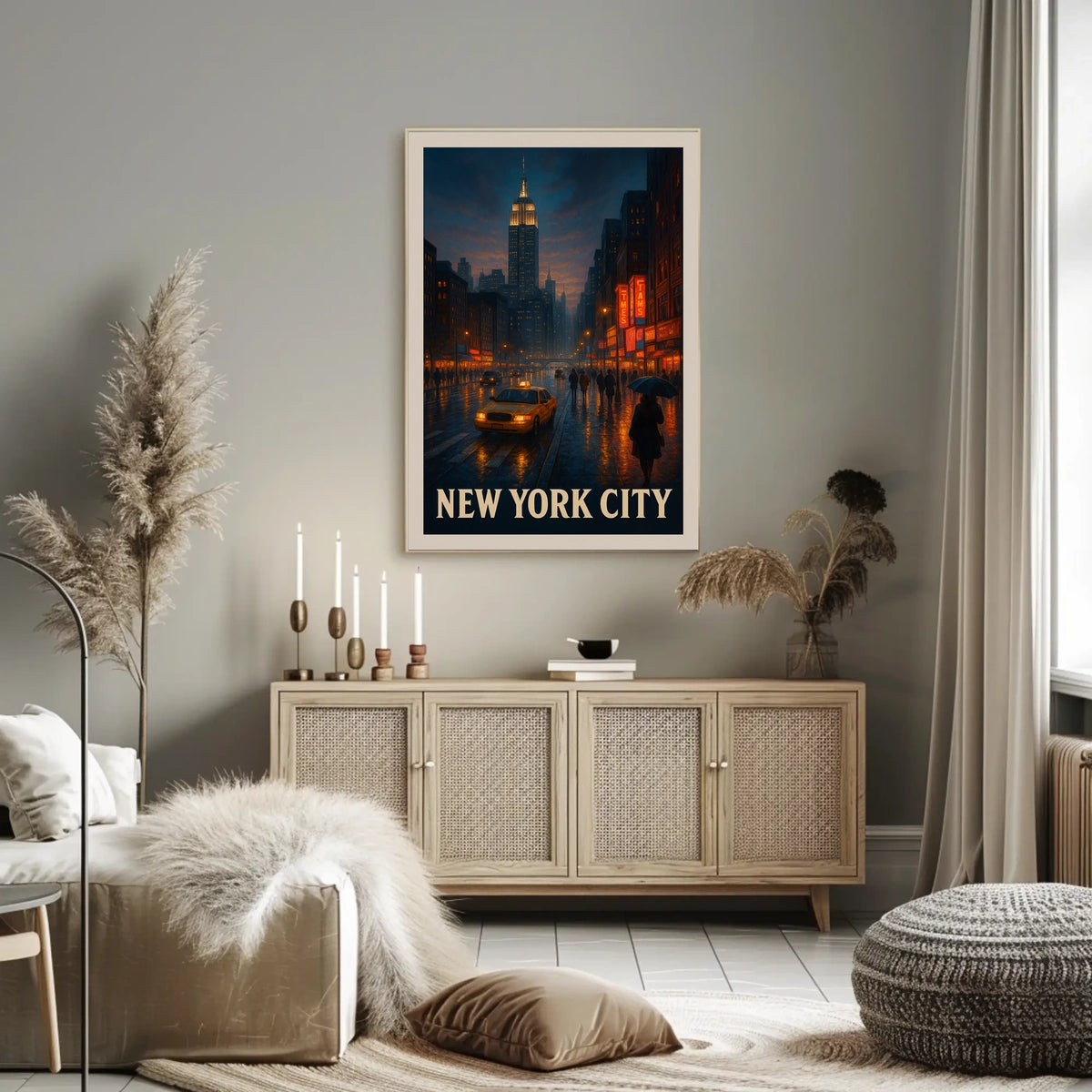 New York City Nights Poster