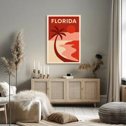 Florida Sunset Poster