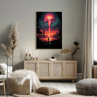 Apocalyptic Horizon Poster