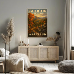 Catoctin Mountain MarylandS Scenic Poster