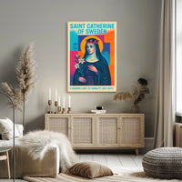 Saint Catherine of Sweden Poster