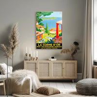 La Corne DOr Travel Poster