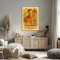 Jim Thorpe Celebrating a Sports Legend Poster