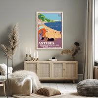 Antibes A Timeless Destination Poster