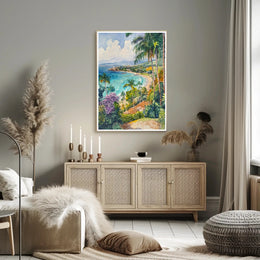 Coastal Paradise Poster PosterGoat
