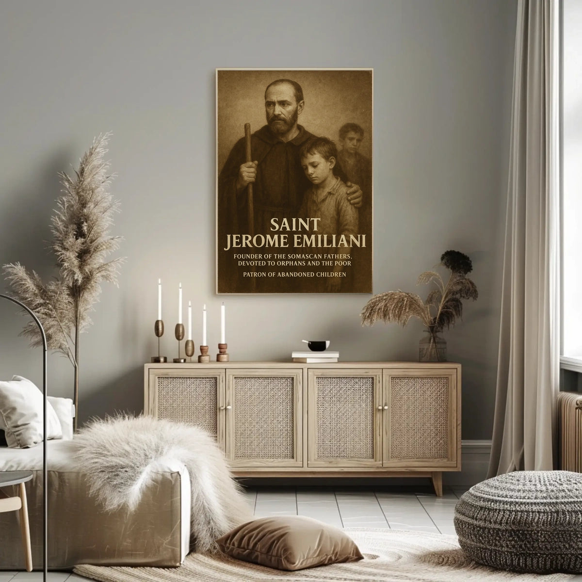 Saint Jerome Emiliani Patron Of Poster