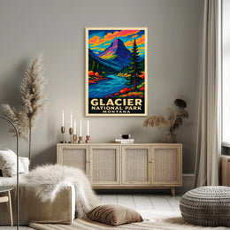Glacier National Park Montana Poster