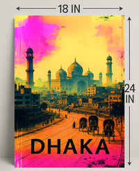 Dhaka Cityscape Poster PosterGoat