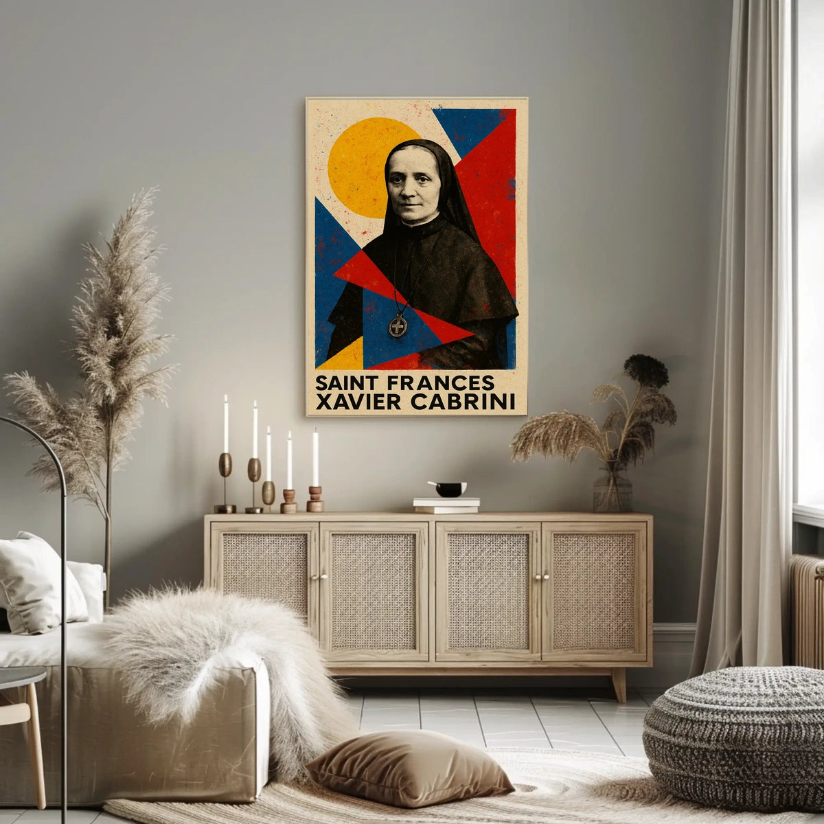 Saint Frances Xavier Cabrini Poster