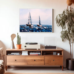 Sailing Serenity Poster