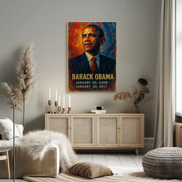 Barack Obama Presidential Tenure Poster
