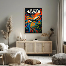 Discover Hawaii - A Journey Awaits Poster PosterGoat