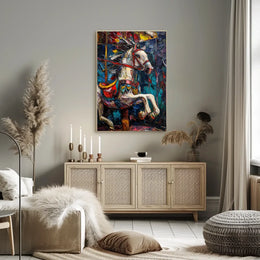 Ambiguous Visual Elements Art Poster