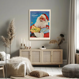 Whitman's Chocolates Christmas Ad Poster PosterGoat