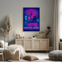 Buenos Aires A Vibrant Tapestry Poster
