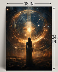 Journey To The Cosmic Realm Poster PosterGoat