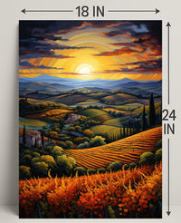 Golden Horizon Poster