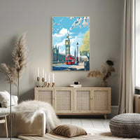 London In Springtime Poster