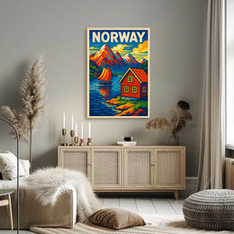 Norway Scenic Poster
