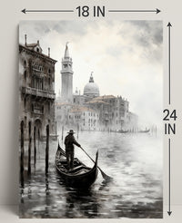 Venetian Gondola Journey Poster
