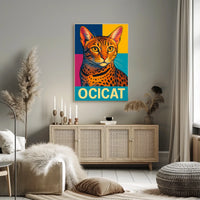 Ocicat Portrait Poster