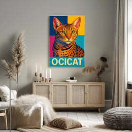 Ocicat Portrait Poster