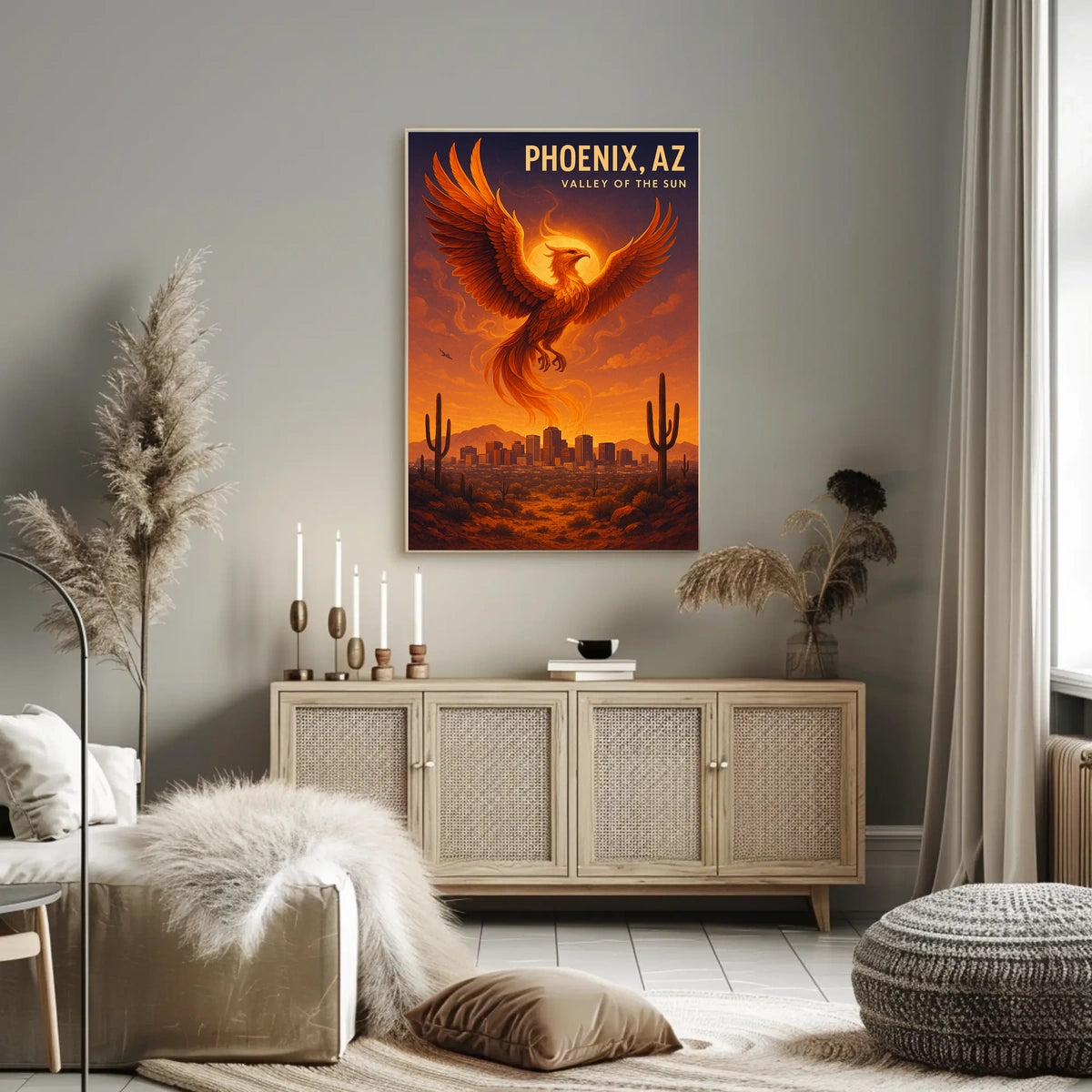 Phoenix, AZ Valley of the Sun Poster