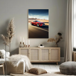 Sleek Elegance in Motion Poster PosterGoat