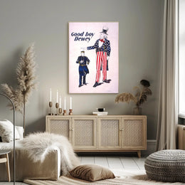 Uncle Sam Navy Vintage Military Recruitment Poster