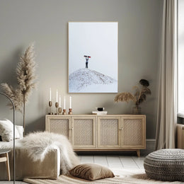 Triumph On The Snowy Hill Poster