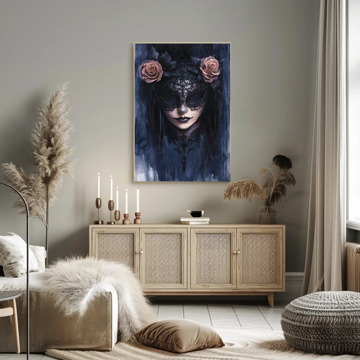Mystical Persona Art Print Poster