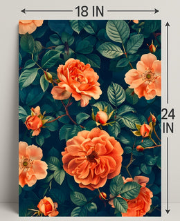 Floral Elegance William Morris Art Poster