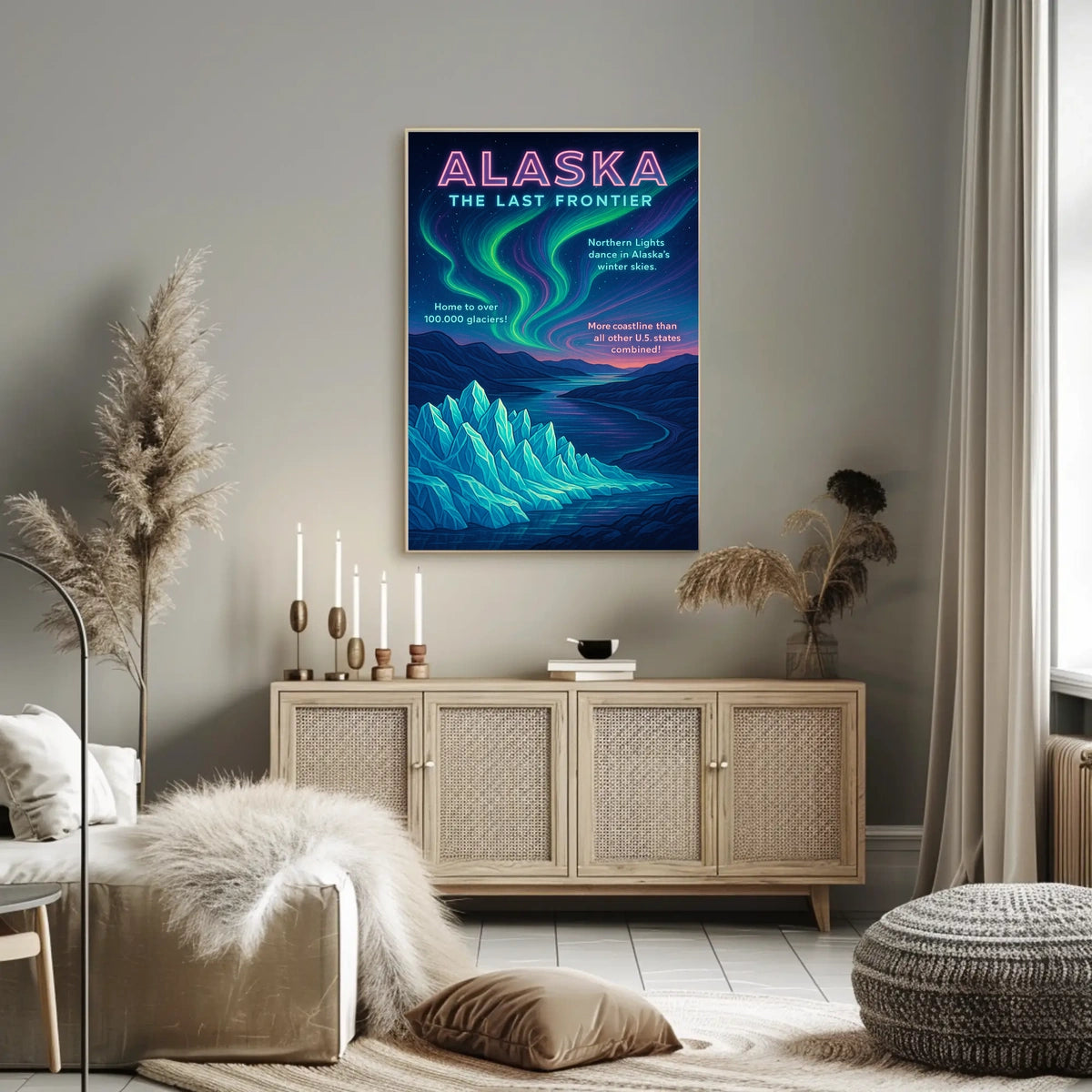 Alaska The Last Frontier Poster