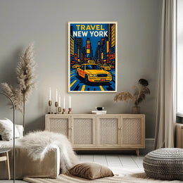 Travel New York Poster