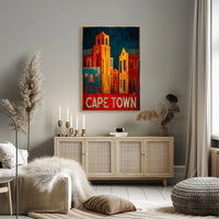 Cape Town Cityscape Poster