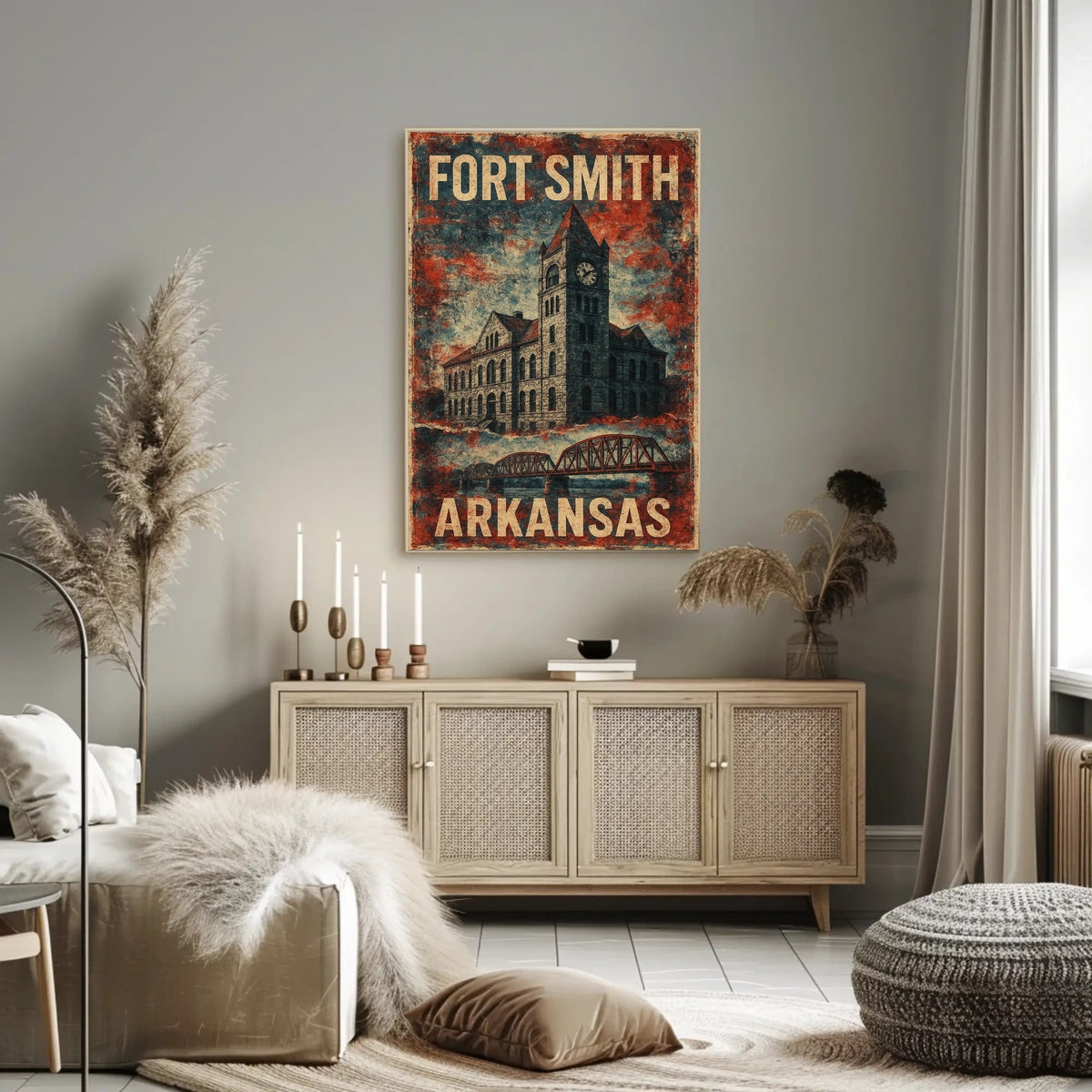 Fort Smith, Arkansas Poster