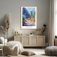 Delphi Ruins Poster PosterGoat